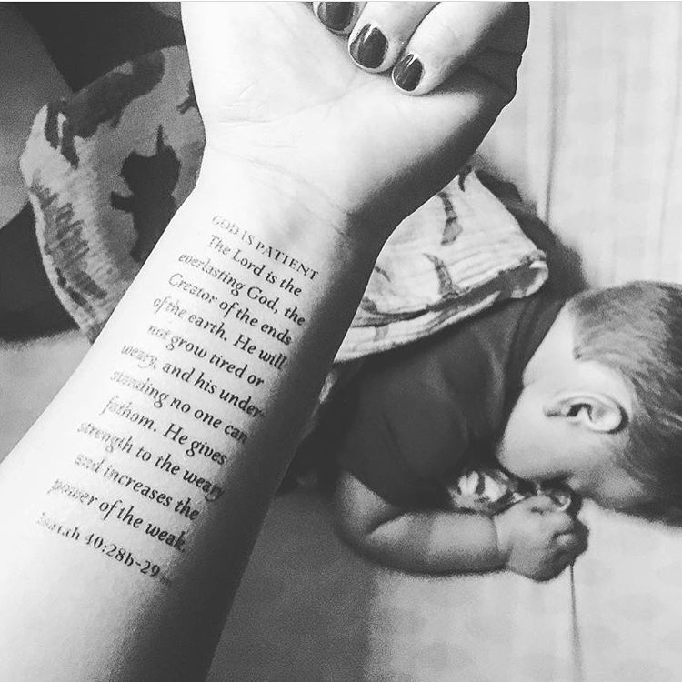 Corinthians 138 Thigh Tattoo