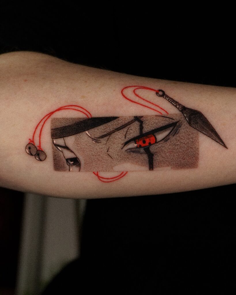 Gojo S Vision Of Chaos Tattoo