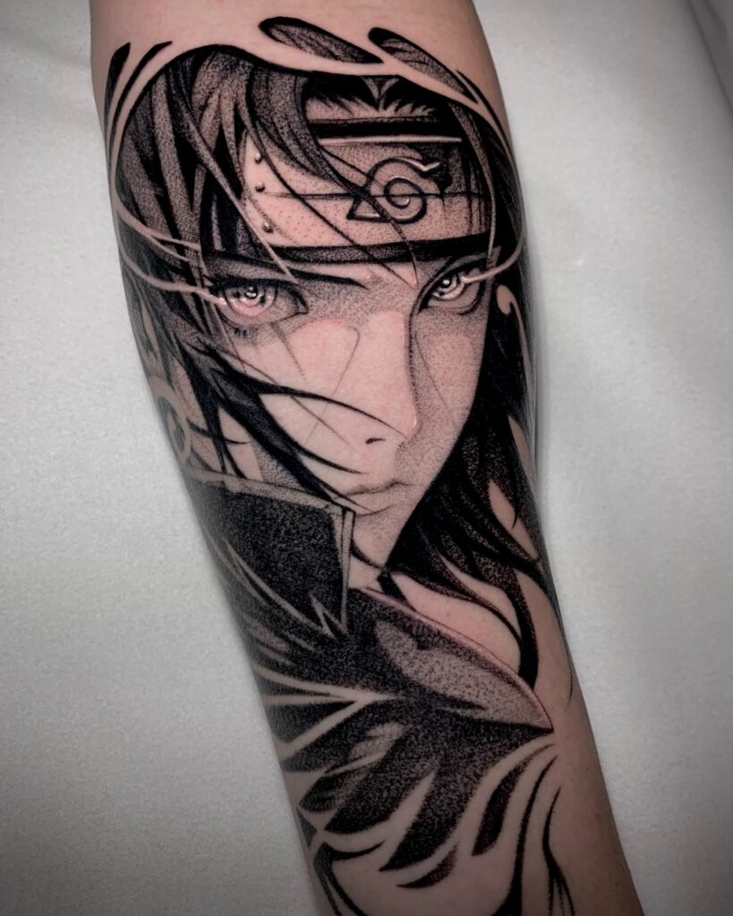 Sukuna X Gojo Eternal Rivalry Tattoo
