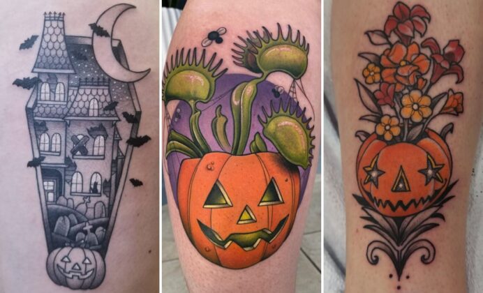 25+ Jack o Lantern Tattoo Ideas for Autumn Enthusiasts and Spooky Spirits