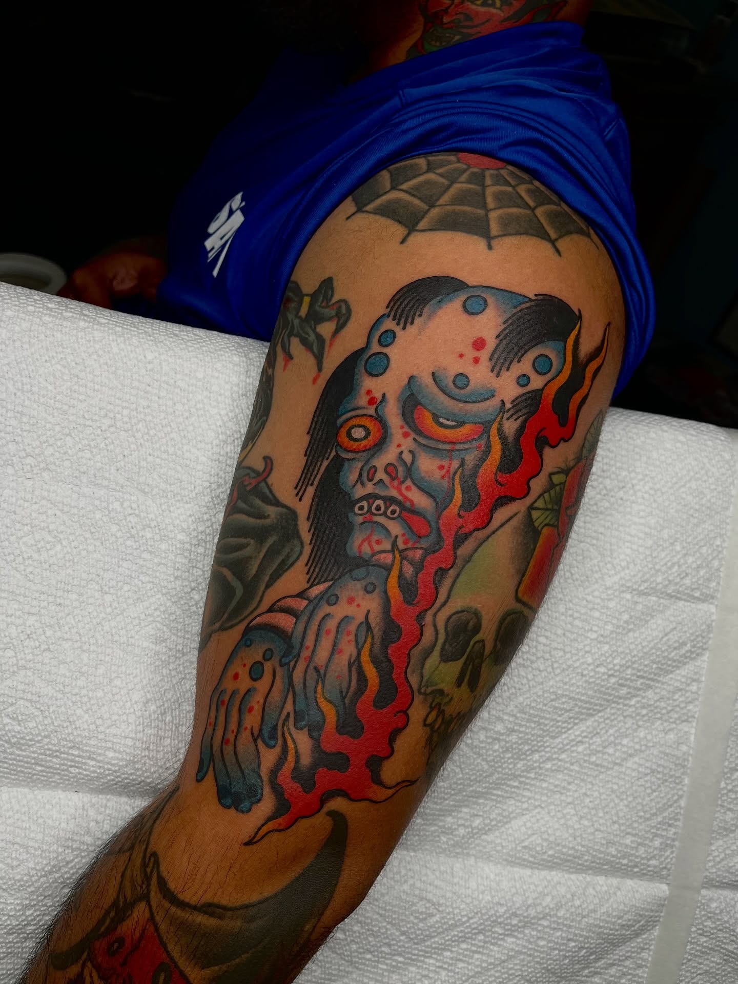 Melting Yokai Japanese Traditional Tattoo