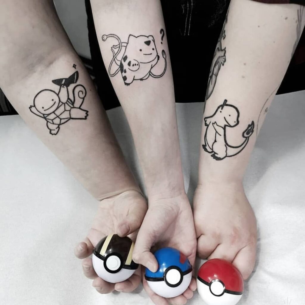 Wave And Elements Trio Tattoo With RPh