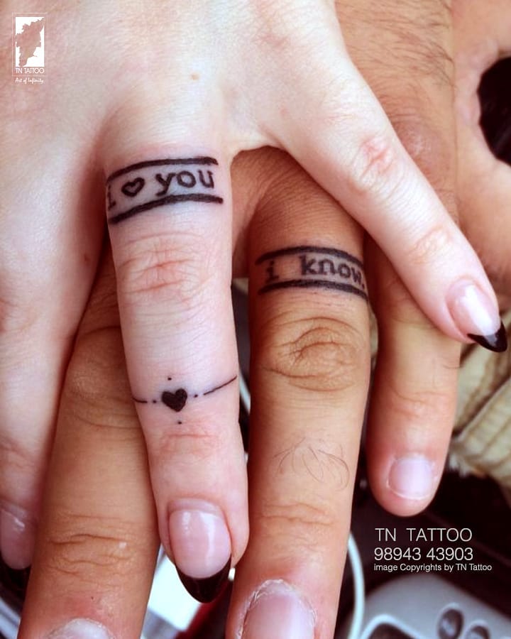 “I ♥ you” and “I know”