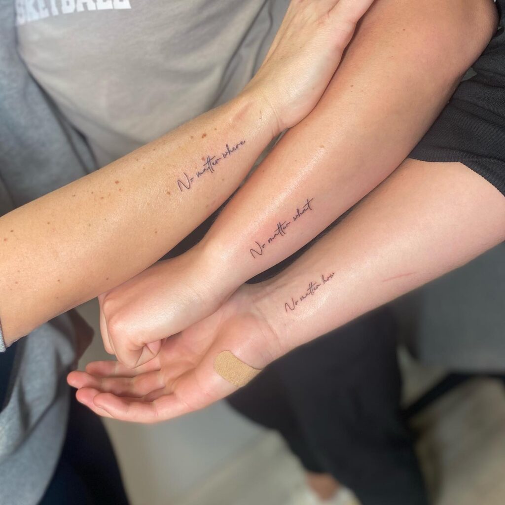 Soot Sprite Sisters Trio Tattoo