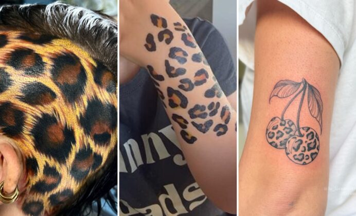 15+ Leopard Print Tattoo Ideas Unleashing Bold Spots and Wild Sophistication