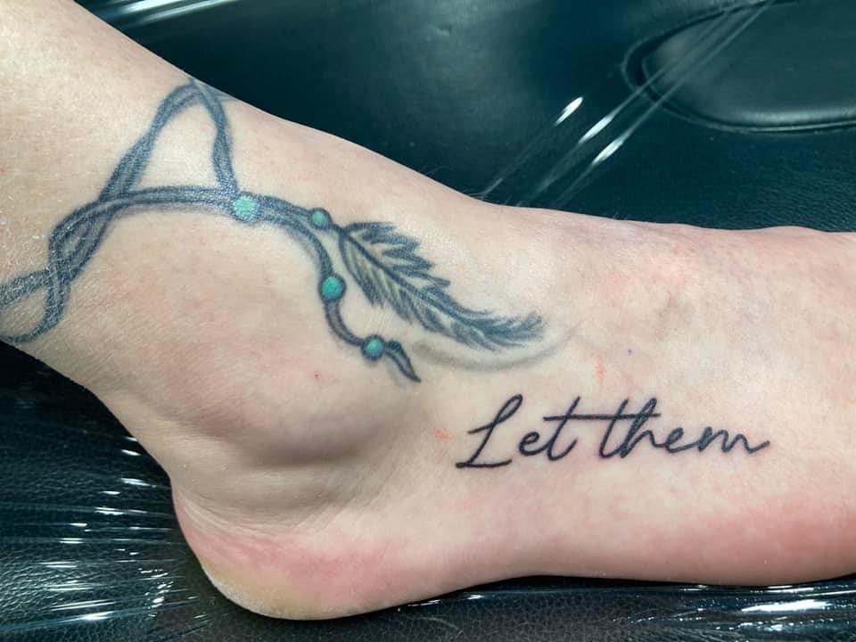 Let Them Bird in Flight Tattoo let them tattoo ideas self expression tattoo