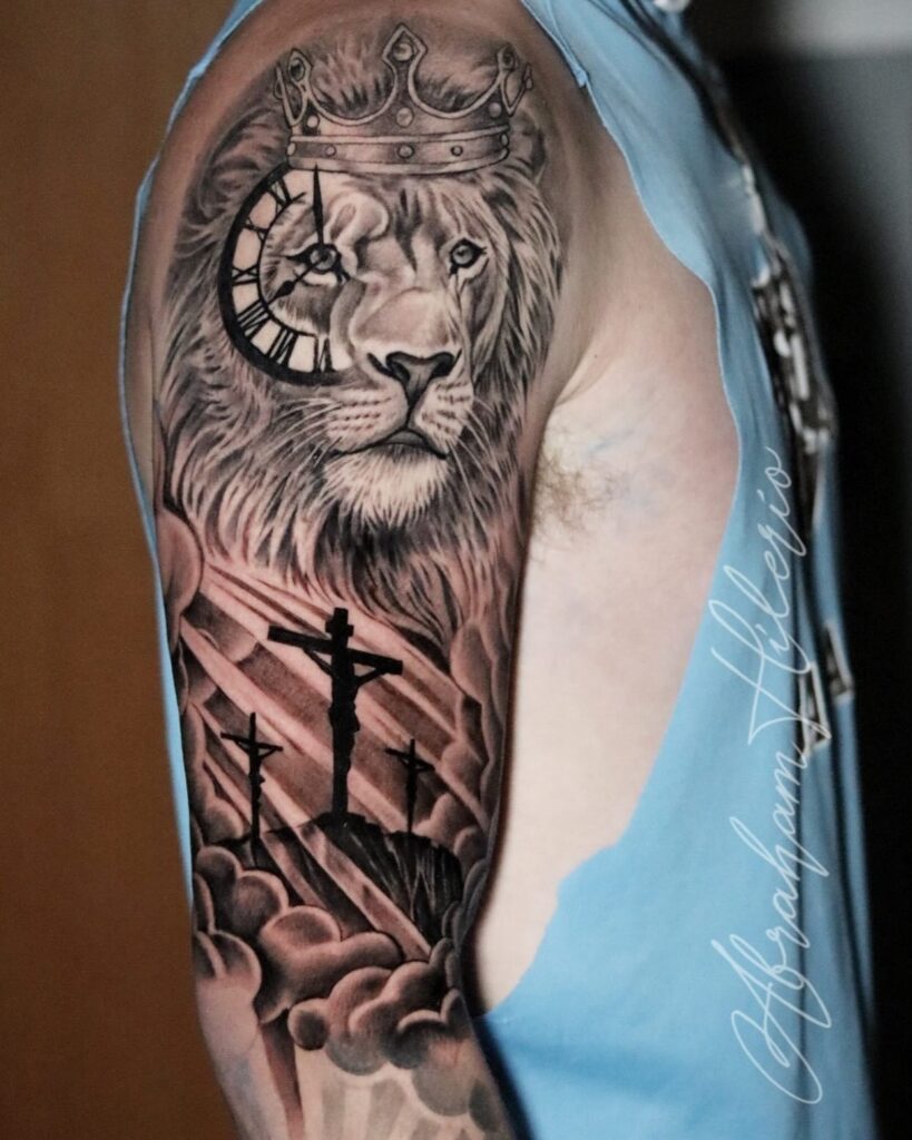 Weeping Christ Tattoo jesus tattoos tattoo