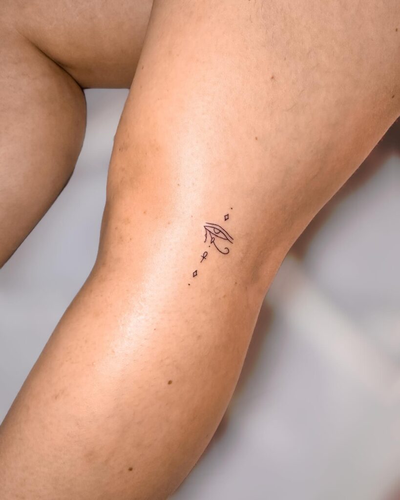 Little Eye of Horus Tattoo little tattoos for women with meaning tattoo