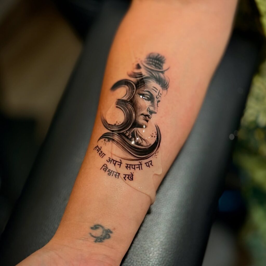 DNA Tree Of Life And Endless Knot Tattoo