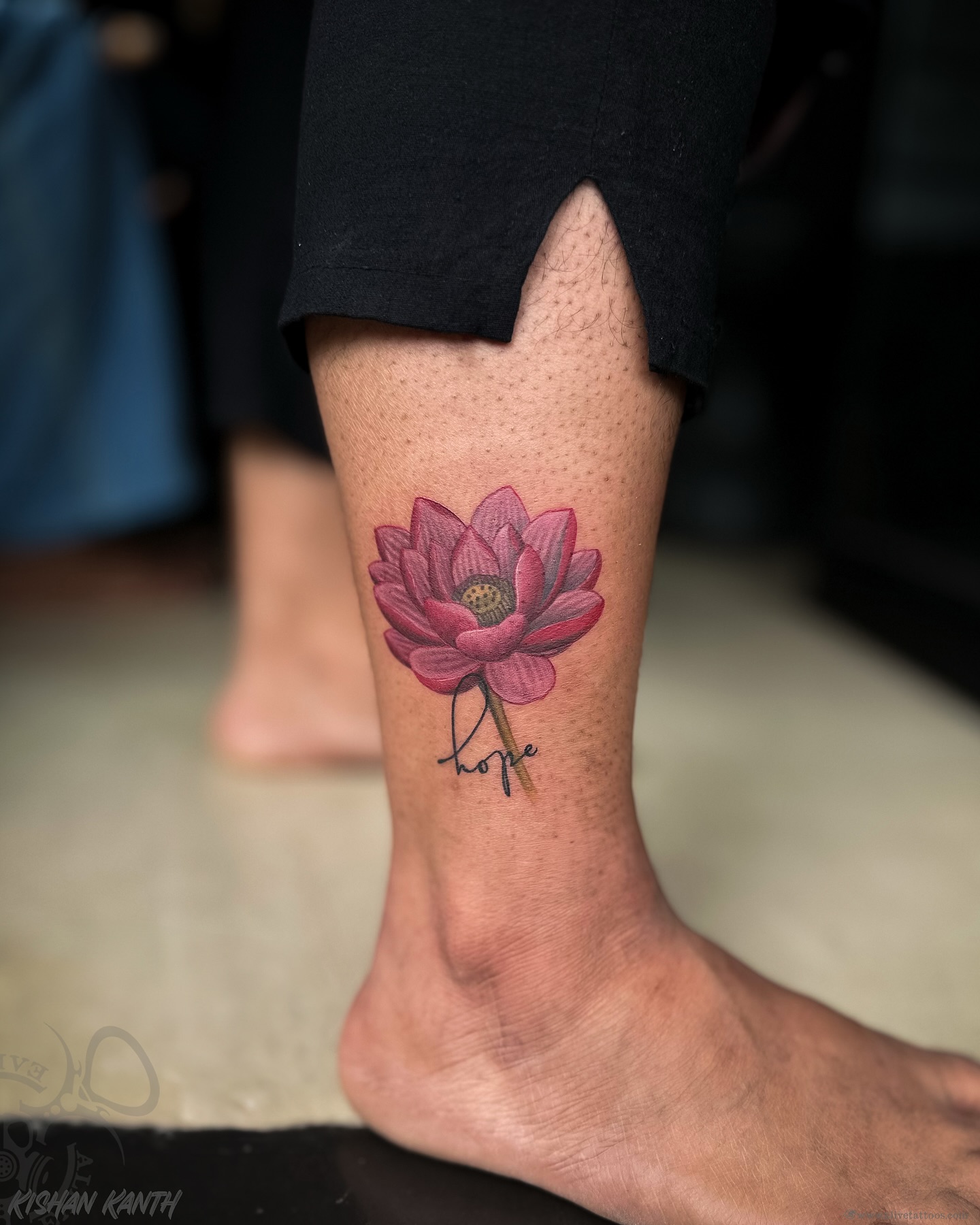 Lotus Flower Hope Tattoo lotus flower tattoo ideas meaning tattoo