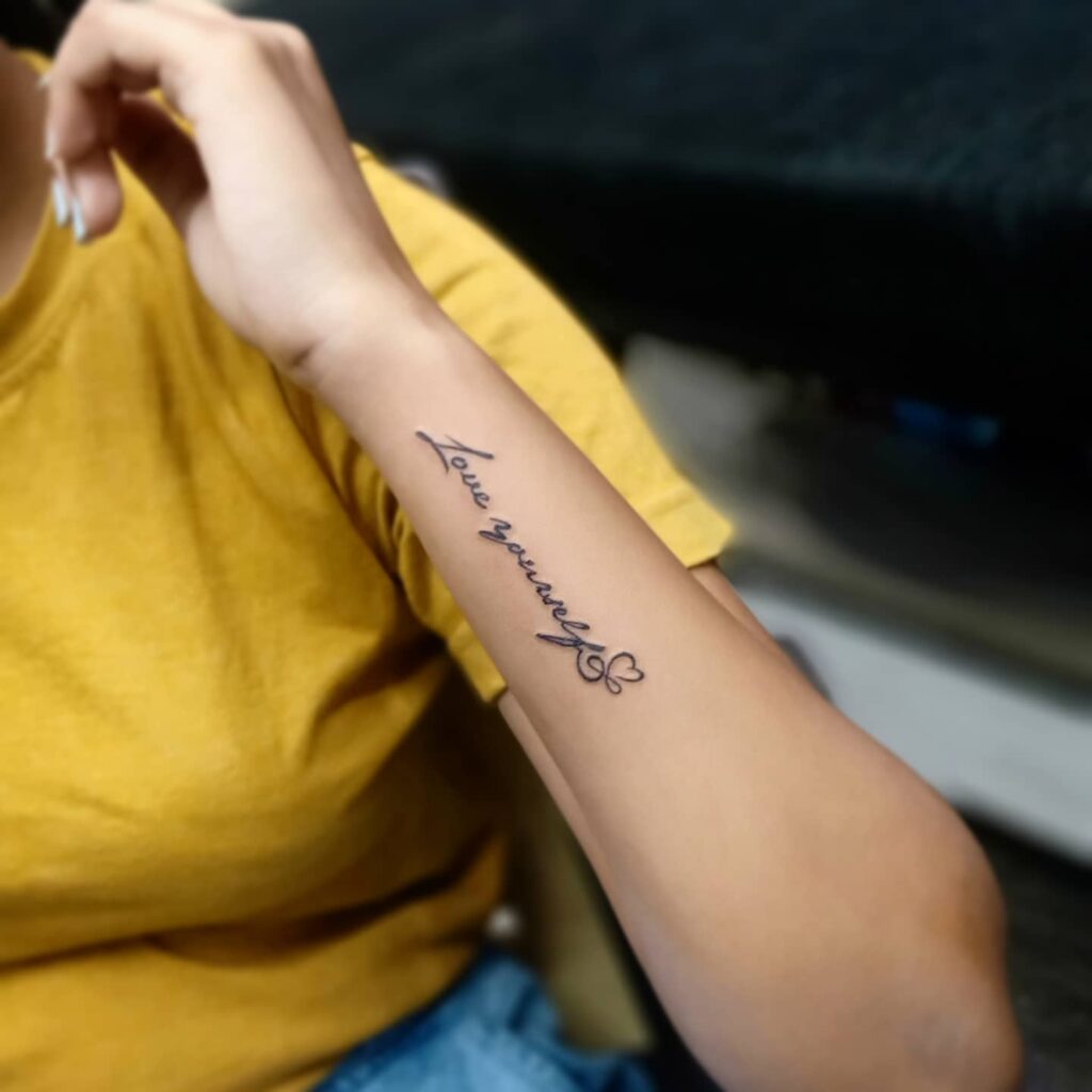 Mandala-Inspired Wrist Tattoo With Crescent Moon