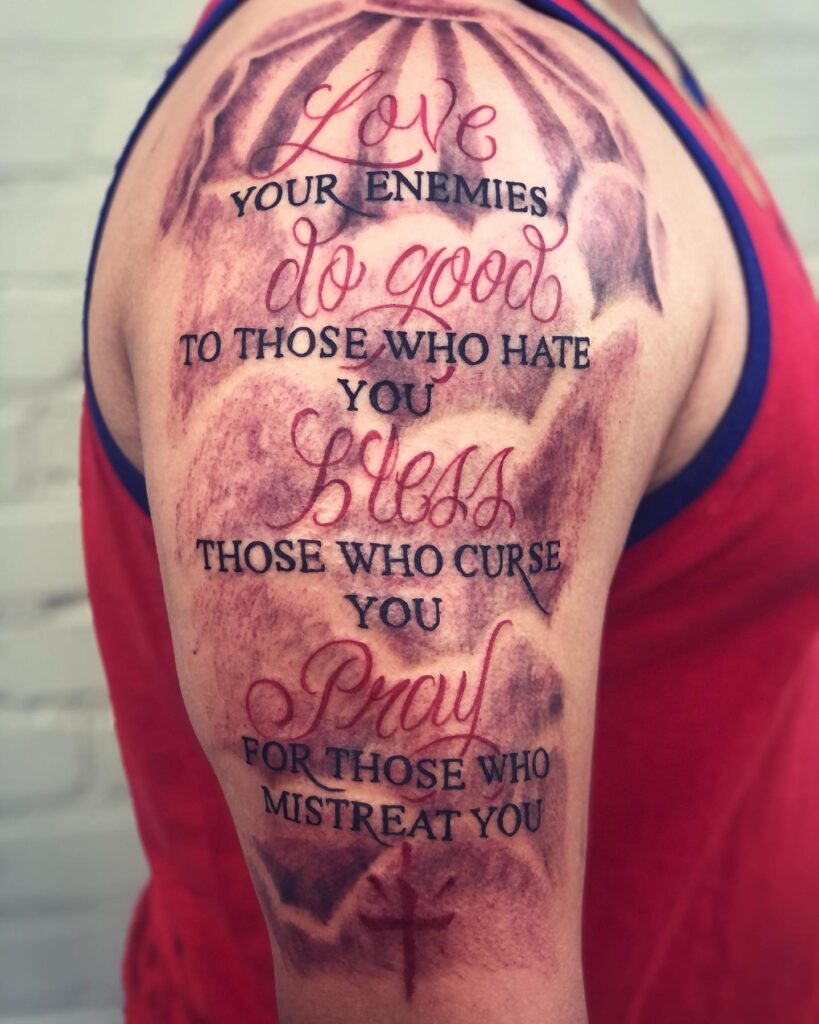 Proverbs 3:5-6 Rib Tattoo bible verse tattoo ideas for men tattoo