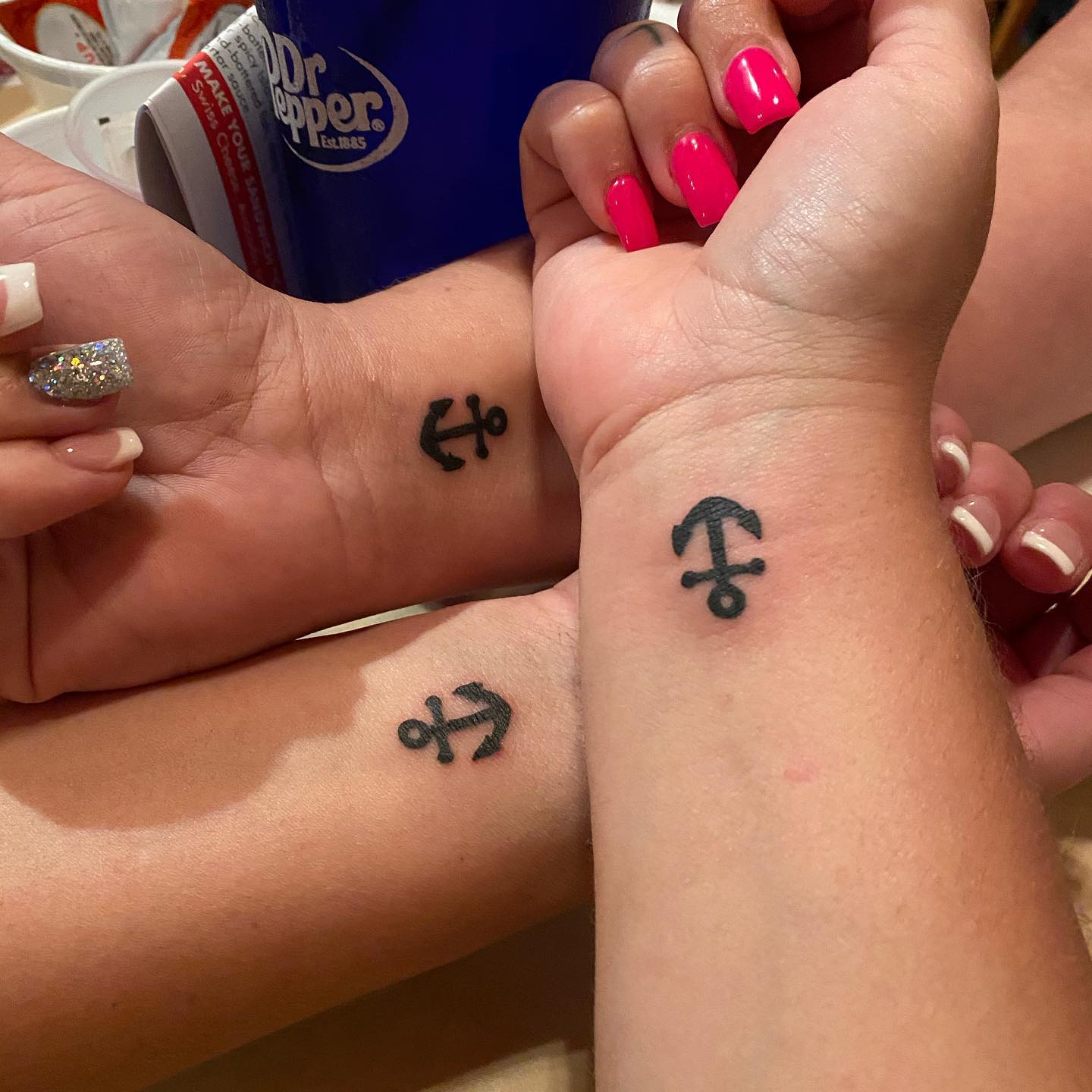 Swing And Hug Cousin Tattoo