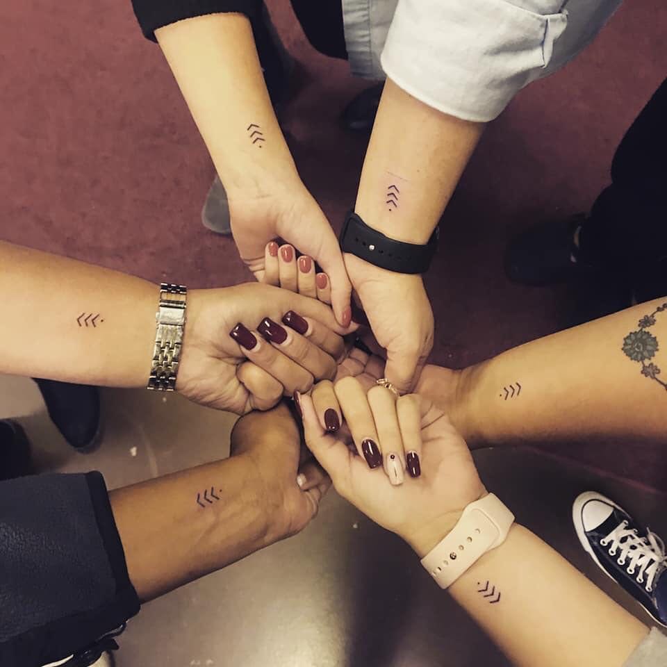 Matching Handwritten Memory Cousin Tattoo