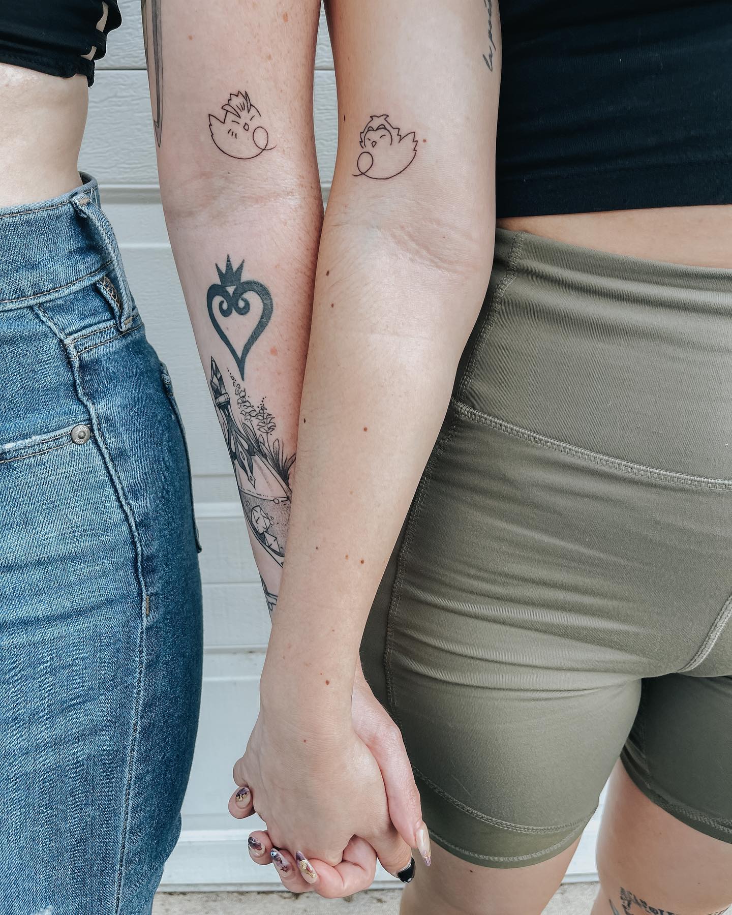 Matching Baby Bird Bestie Tattoo bestie tattoo ideas tattoo