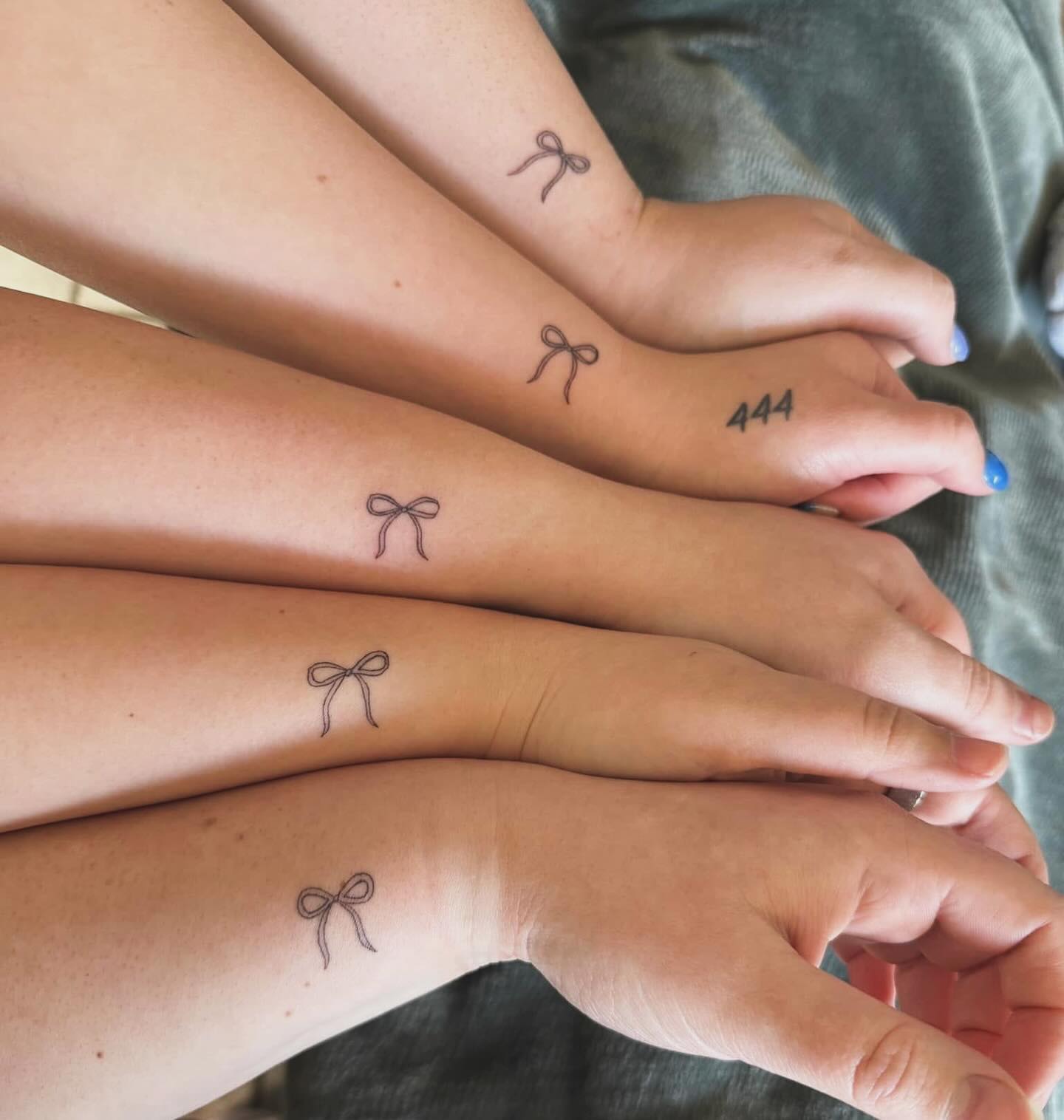 Matching Mountain Peak Cousin Tattoo