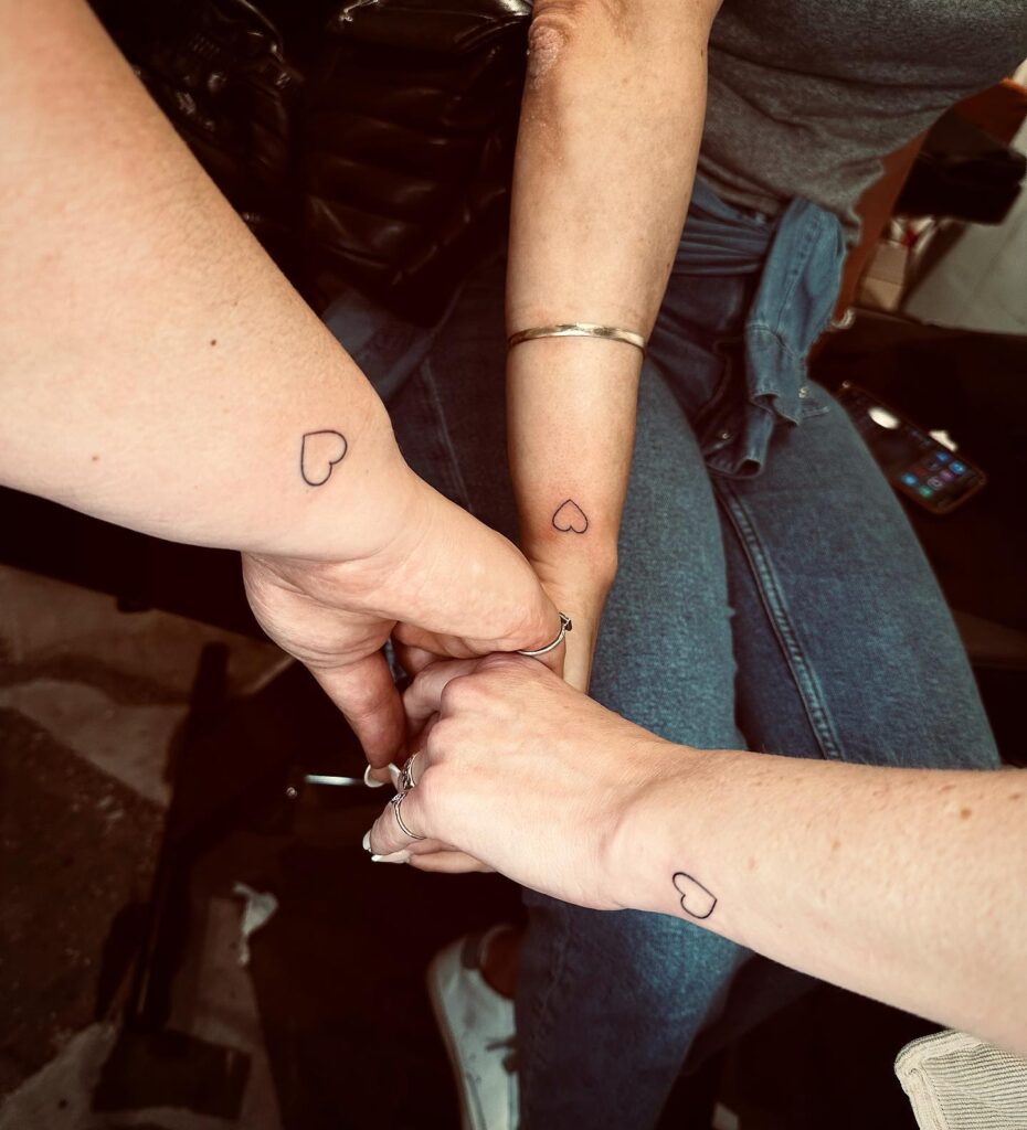 Angelic Heart Tattoo small heart tattoo ideas tattoo