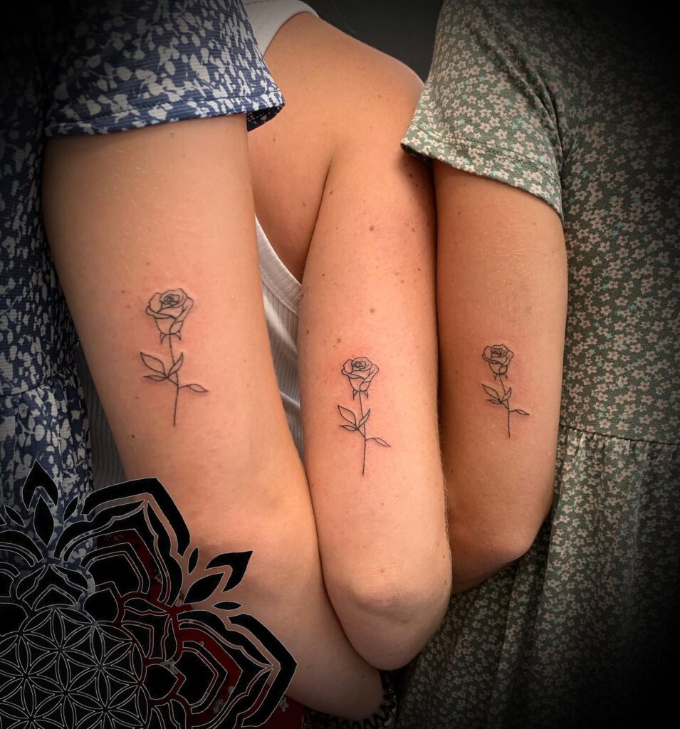 Kodama Forest Spirit Trio Tattoo