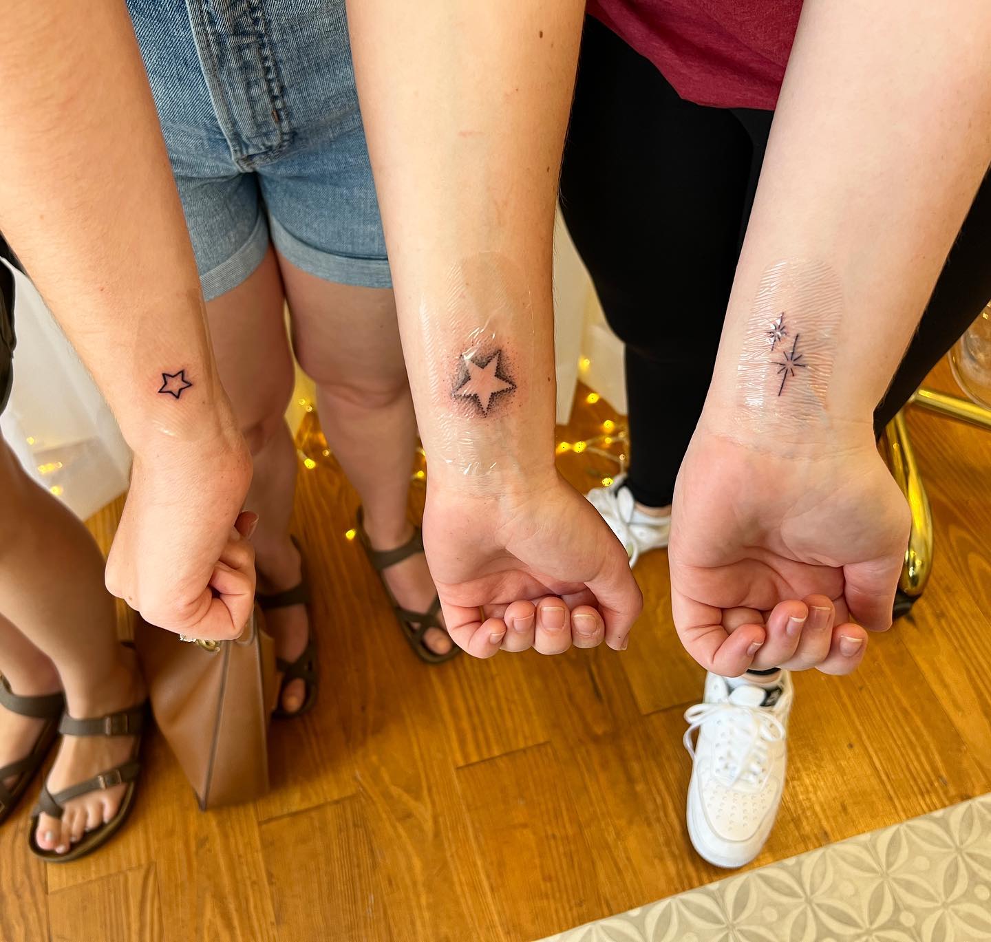 Matching Paper Airplane Cousin Tattoo
