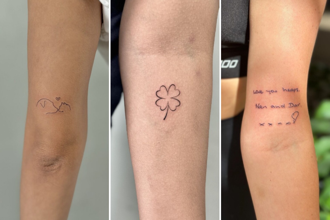 Aesthetic meaningful tattoos to check out and delicate ink ideas collage