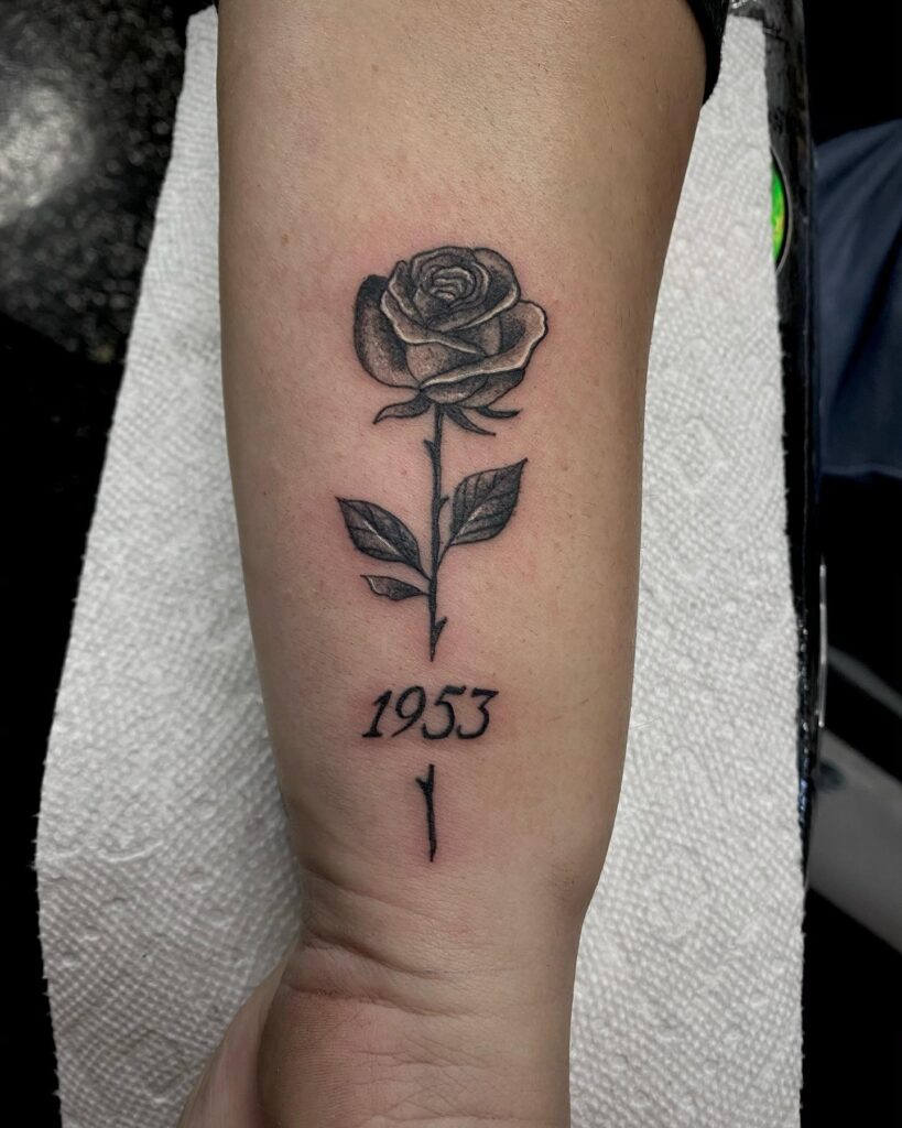 Locket Hearts Memorial Tattoo date tattoos tattoo