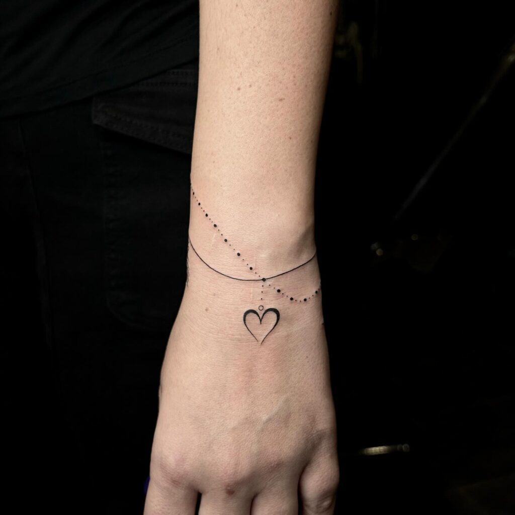 Starry Sky Bracelet Tattoo