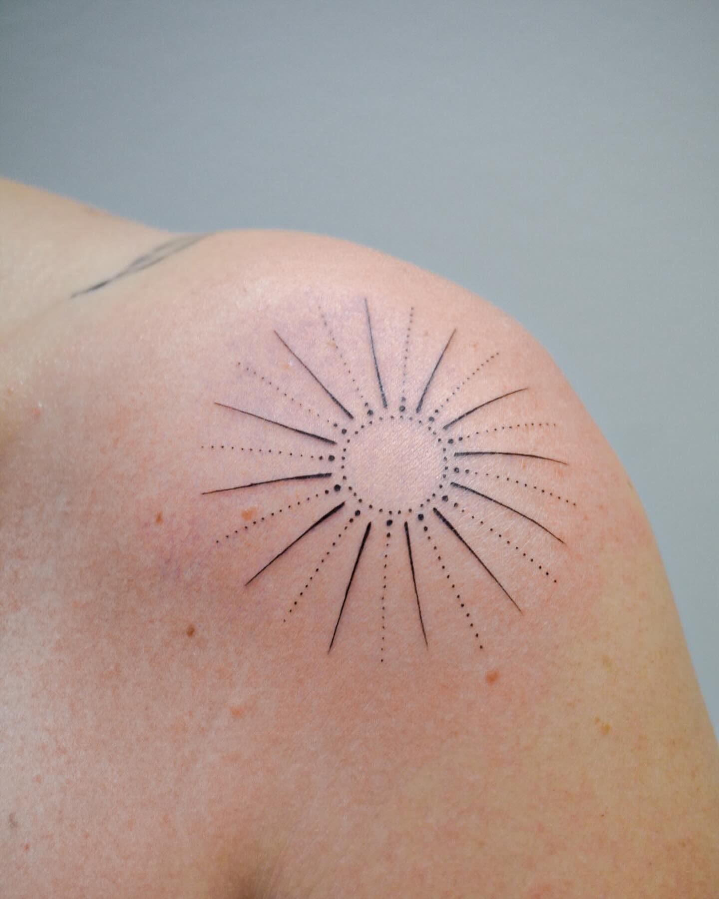 Beaded Sun Face Hand Tattoo sun tattoos ideas tattoo
