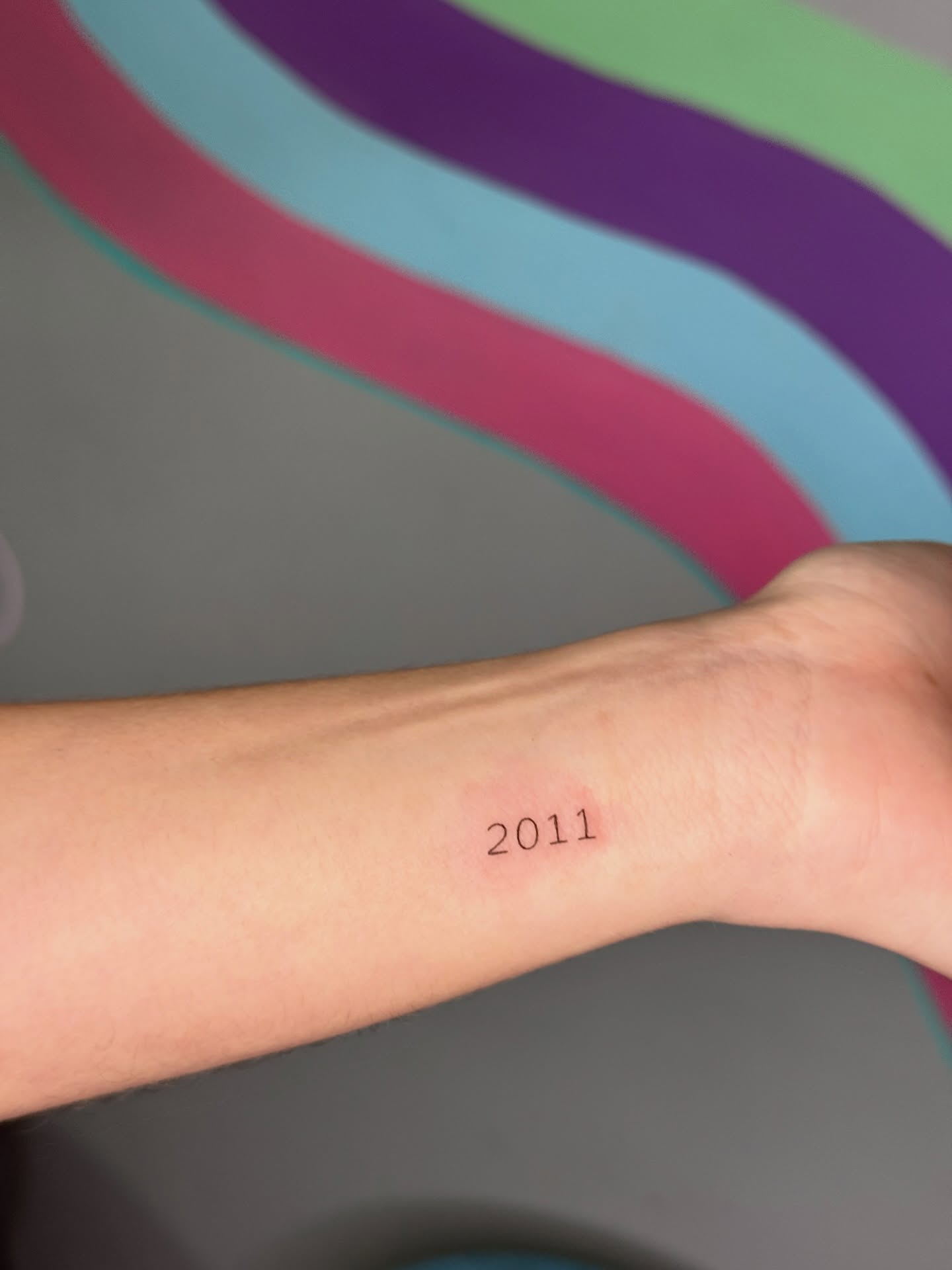 Minimal Year Fine Line Tattoo fine line tattoo ideas with meaning tattoo