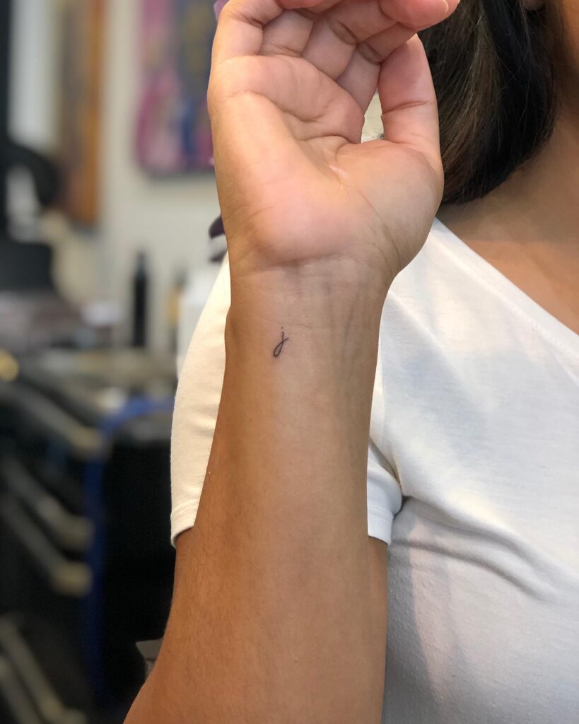 Elegant Rose Wrist Tattoo
