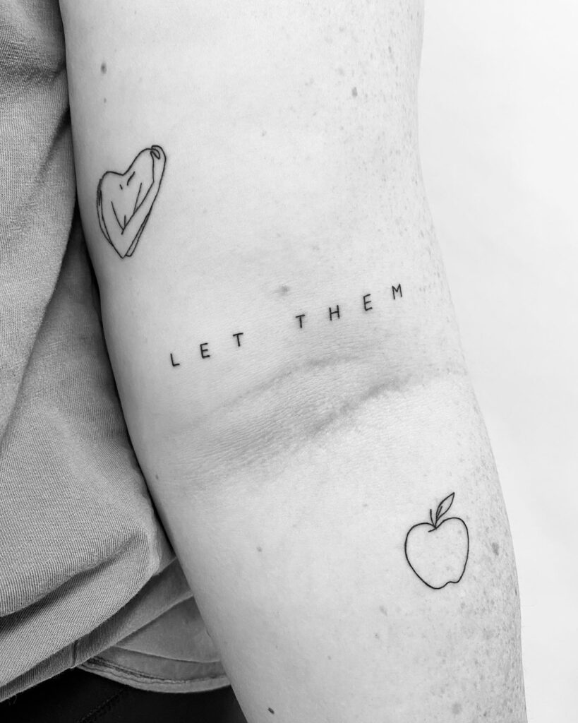 Let Them Wildflower Tattoo let them tattoo ideas self expression tattoo