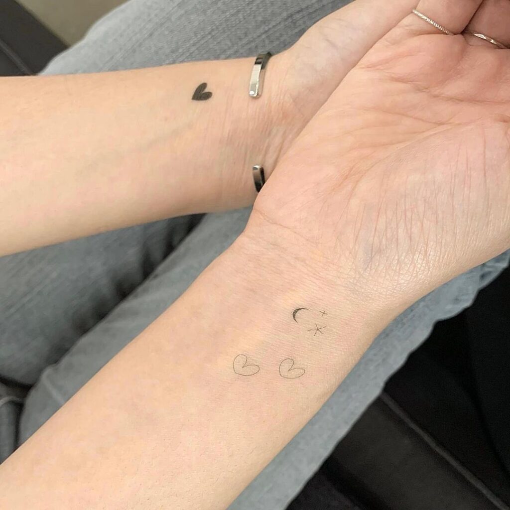 Small Anchor Wrist Tattoo