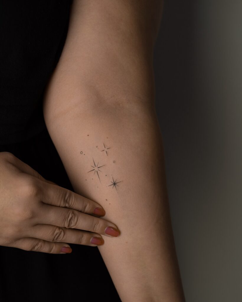 Cosmic Nova Starburst Tattoo