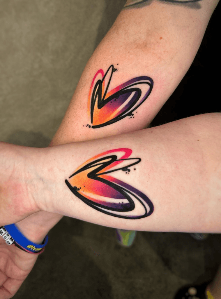 Modern Abstract Heart Design