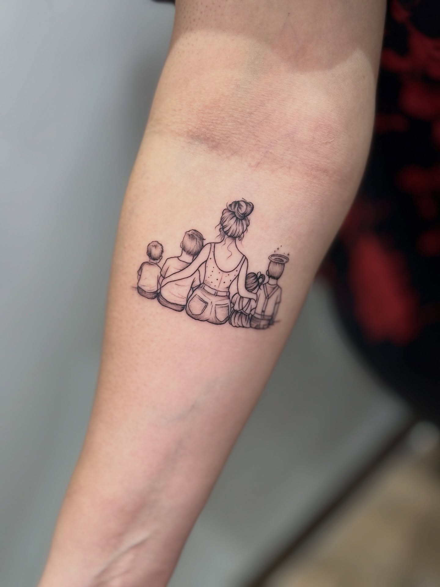 Mother and Children Memorial Family Tattoo family tattoos tattoo