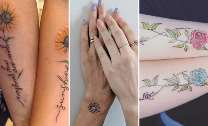 25+ Mother and Daughter Tattoo Ideas Rooted in Lifelong Love