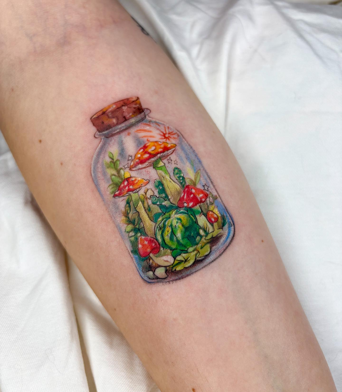 Mushroom Bouquet Tattoo mushroom tattoo ideas tattoo