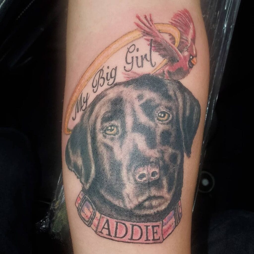 My Big Girl pet memorial tattoos tattoo