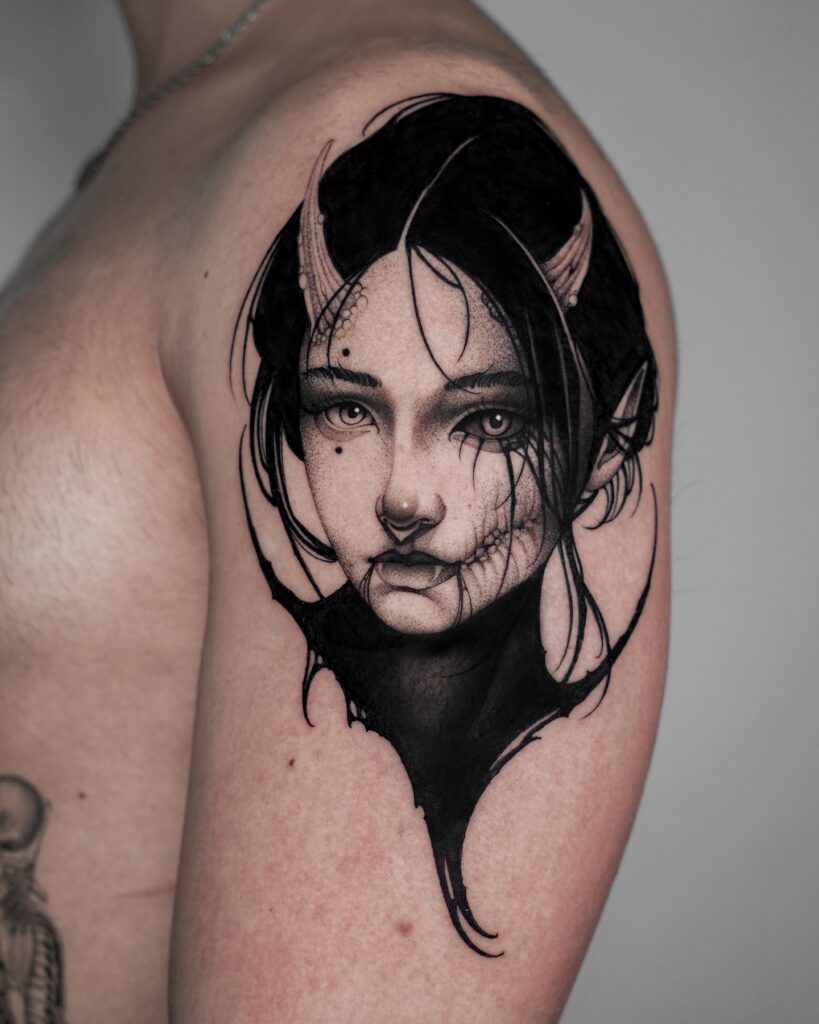 Mystic Siren Tattoo hand tattoo ideas for guys tattoo