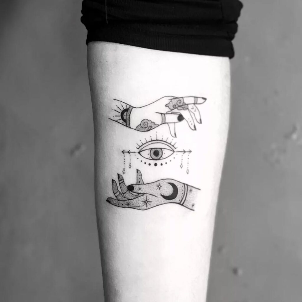 Dark Serpentine Siren Tattoo mystical tattoos tattoo
