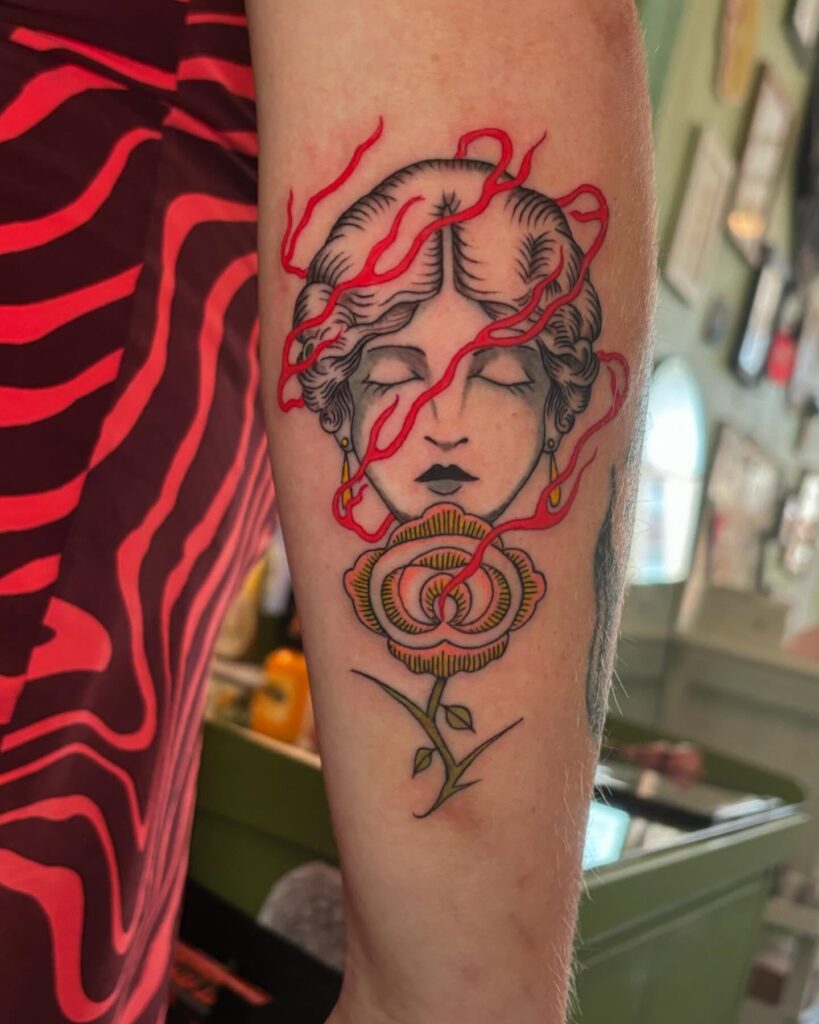 Bouquet of All-Seeing Eyes Tattoo mystical tattoos tattoo