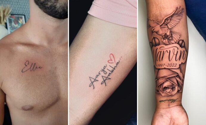 20+ Name Tattoo Ideas for Men Honoring Family Pride and Brotherhood