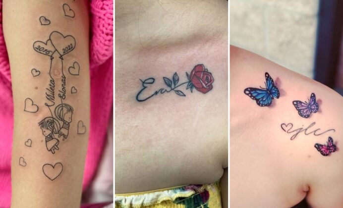 35+ Name Tattoos for Women Honoring Loved Ones With Everlasting Script