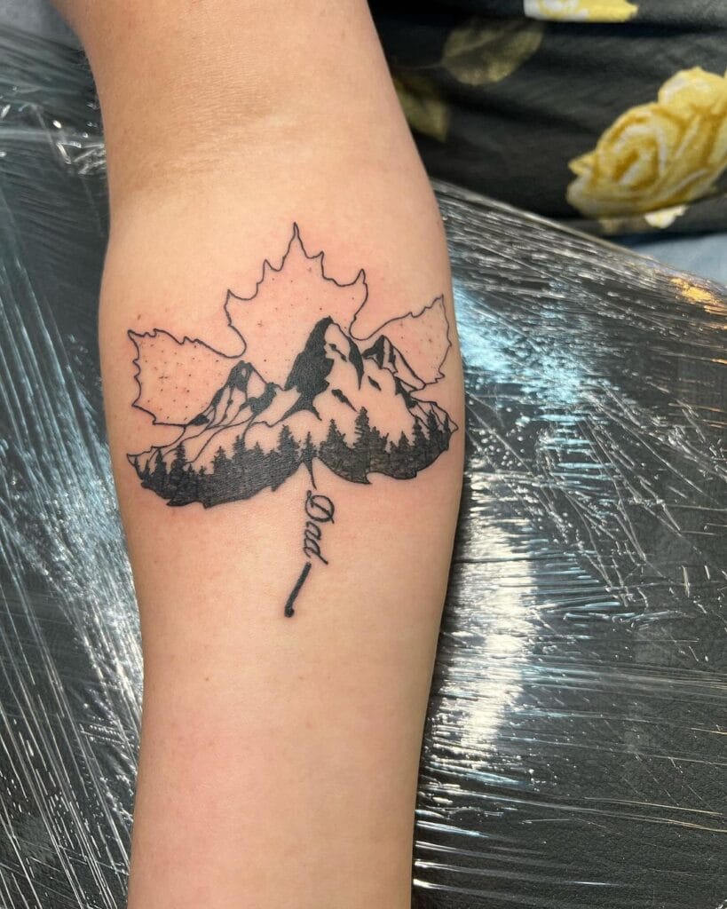 Nature&rsquo;s Embrace memorial tattoos tattoo