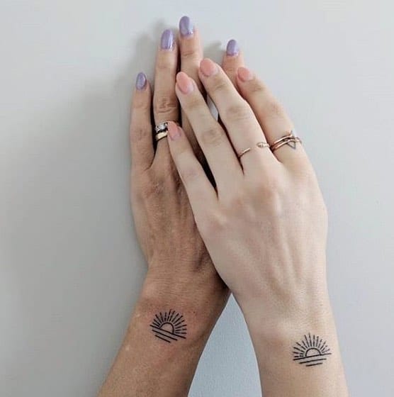 New Horizons mother and daughter tattoo ideas tattoo