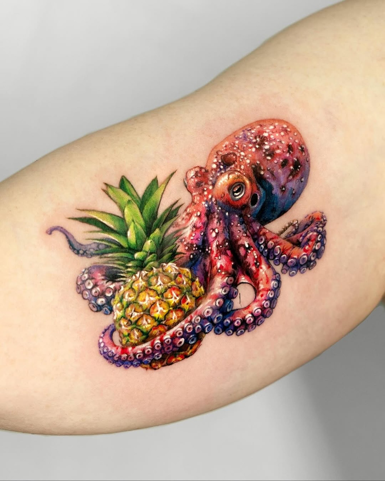 Cute Mini Octopus Tattoo octopus tattoos tattoo
