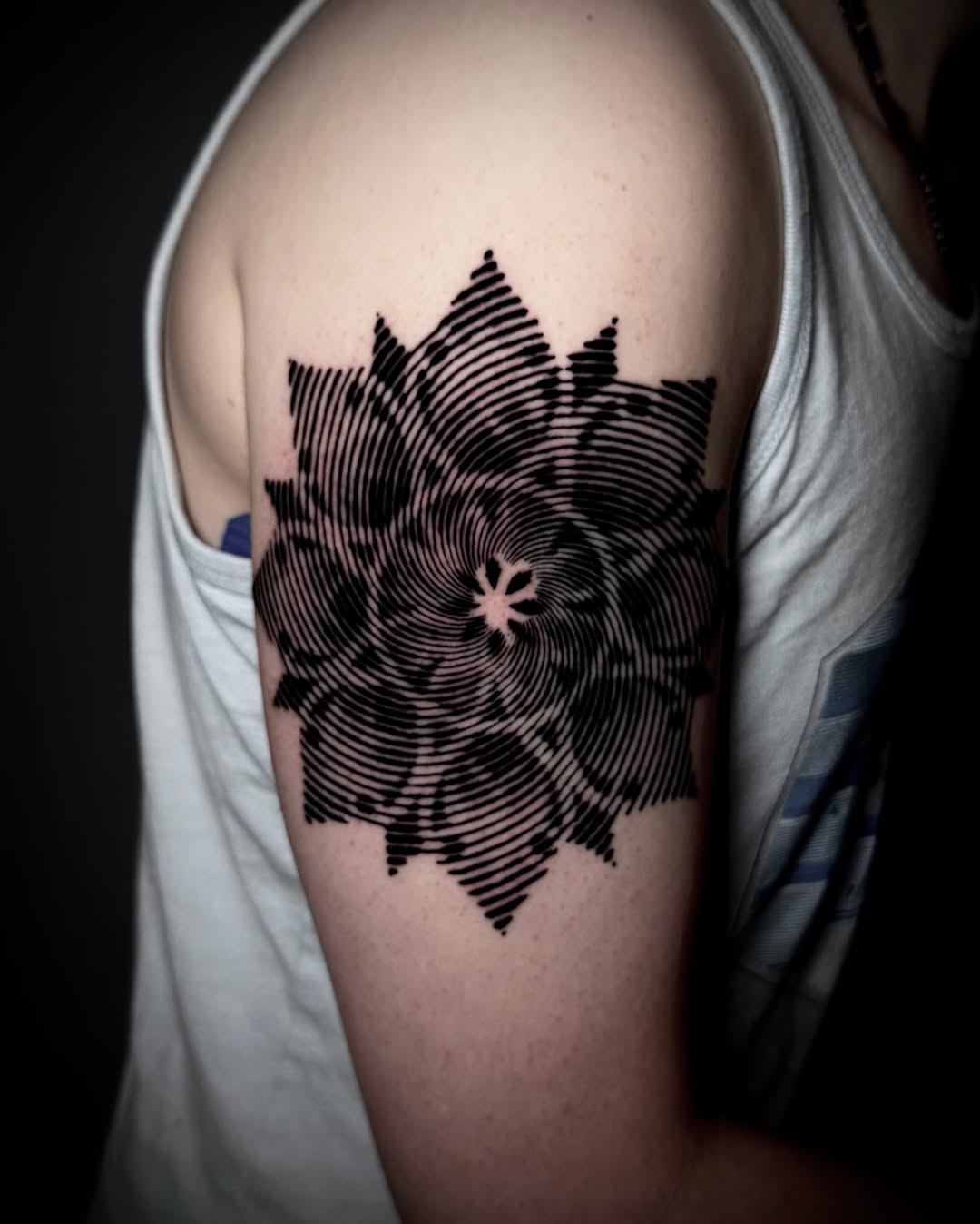Optical Illusion Mandala Tattoo mandala tattoo ideas tattoo