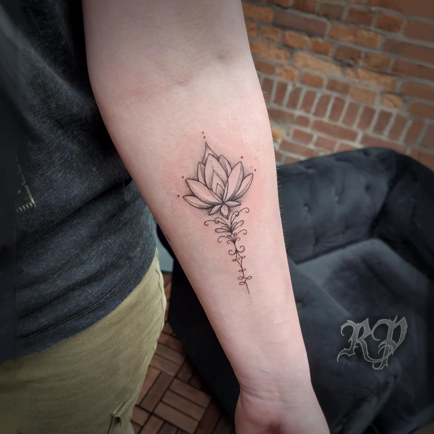 Ornamental Lotus Flower Tattoo lotus flower tattoo ideas meaning tattoo