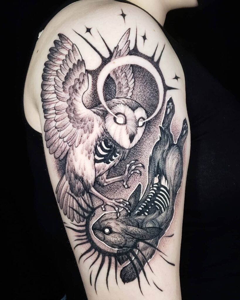 Cosmic All-Seeing Eye Tattoo mystical tattoos tattoo