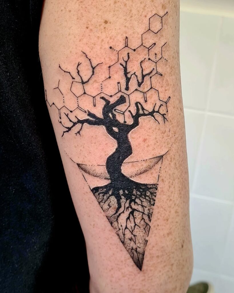 Oxytocin Tree of Life Tattoo mommy tattoo ideas tattoo