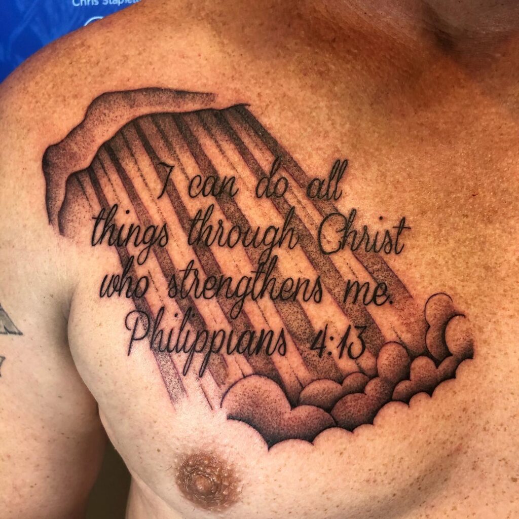 “Jesus Wept” Ankle Tattoo bible verse tattoo ideas for men tattoo